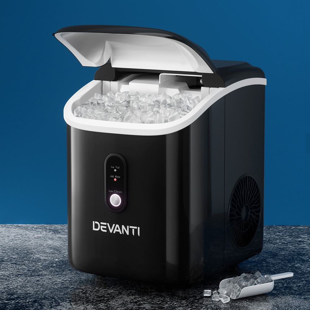 Devanti 15kg Nugget Ice Maker Machine-Appliances > Kitchen Appliances-PEROZ Accessories
