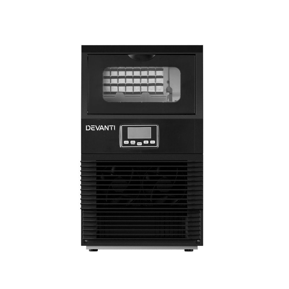 Devanti Commercial Ice Maker Cube Machine 30kg-Appliances > Kitchen Appliances-PEROZ Accessories