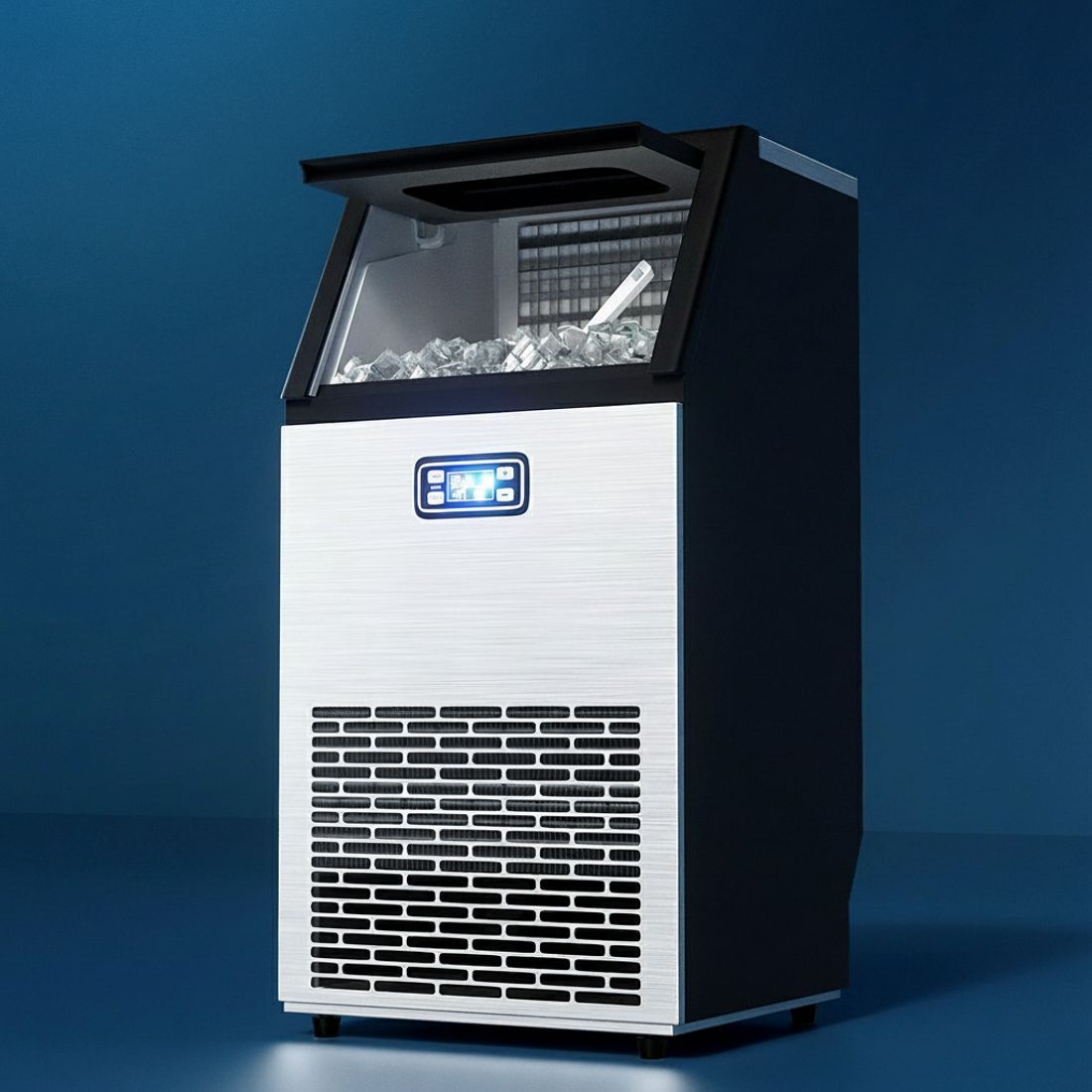 Devanti 45kg Commercial Ice Maker Machine-Appliances > Kitchen Appliances-PEROZ Accessories