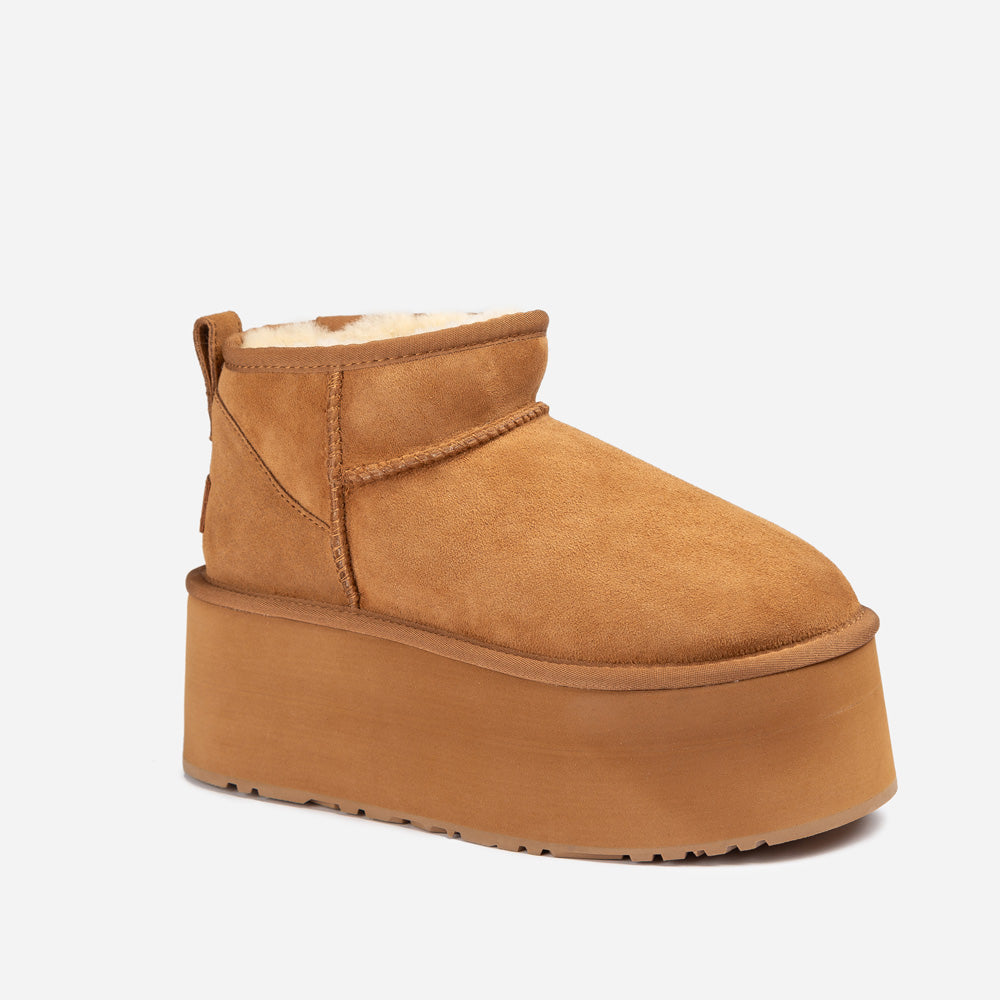 Ugg Classic Platform Ultra Mini Boot (7cm) (Water Resistant)-PEROZ Accessories