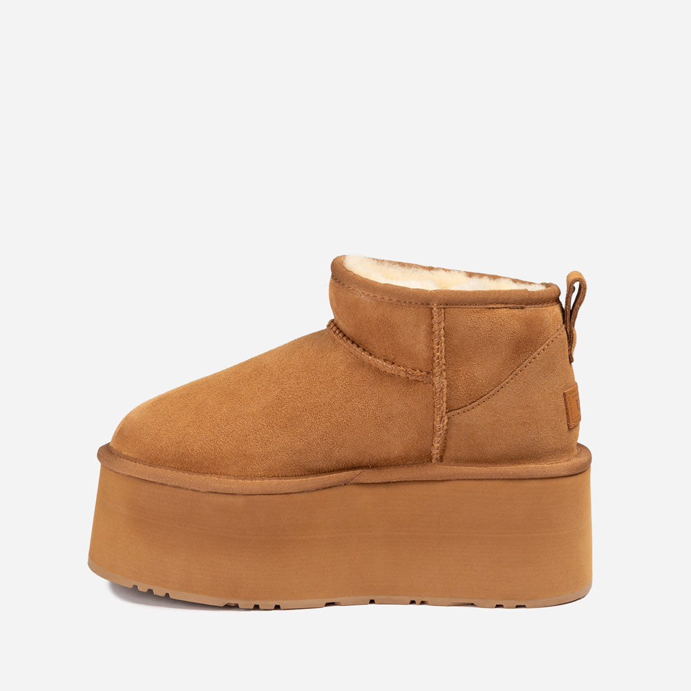 Ugg Classic Platform Ultra Mini Boot (7cm) (Water Resistant)-PEROZ Accessories