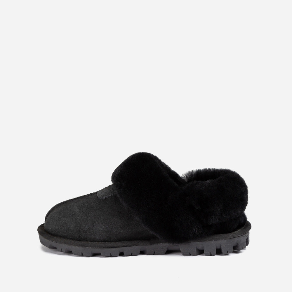 Ugg Coquette Slipper (Elastic Logo & Wool Strap) (Detachable Feature)-PEROZ Accessories