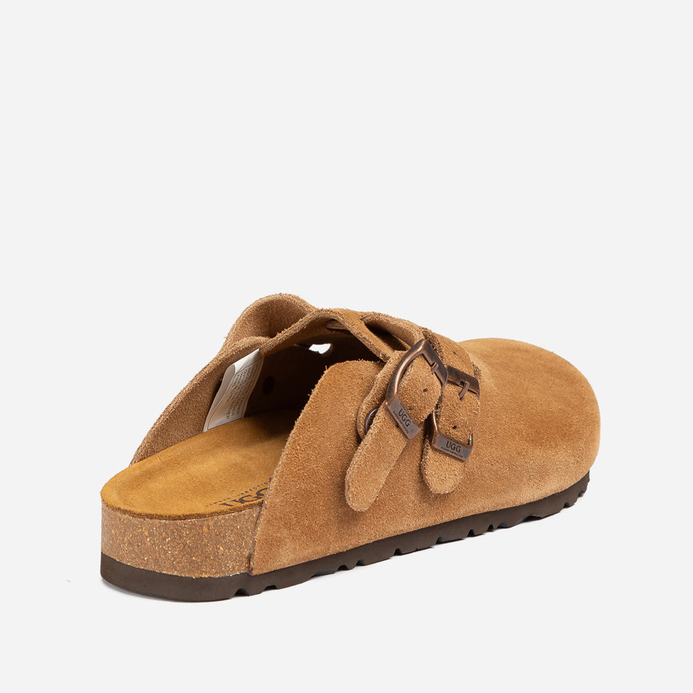 Ugg Aussie Soft Footbed Unisex Slipper (Buckle Straps)-PEROZ Accessories