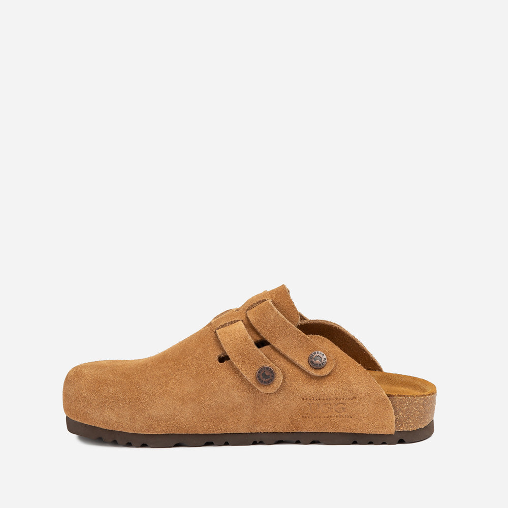 Ugg Aussie Soft Footbed Unisex Slipper (Buckle Straps)-PEROZ Accessories