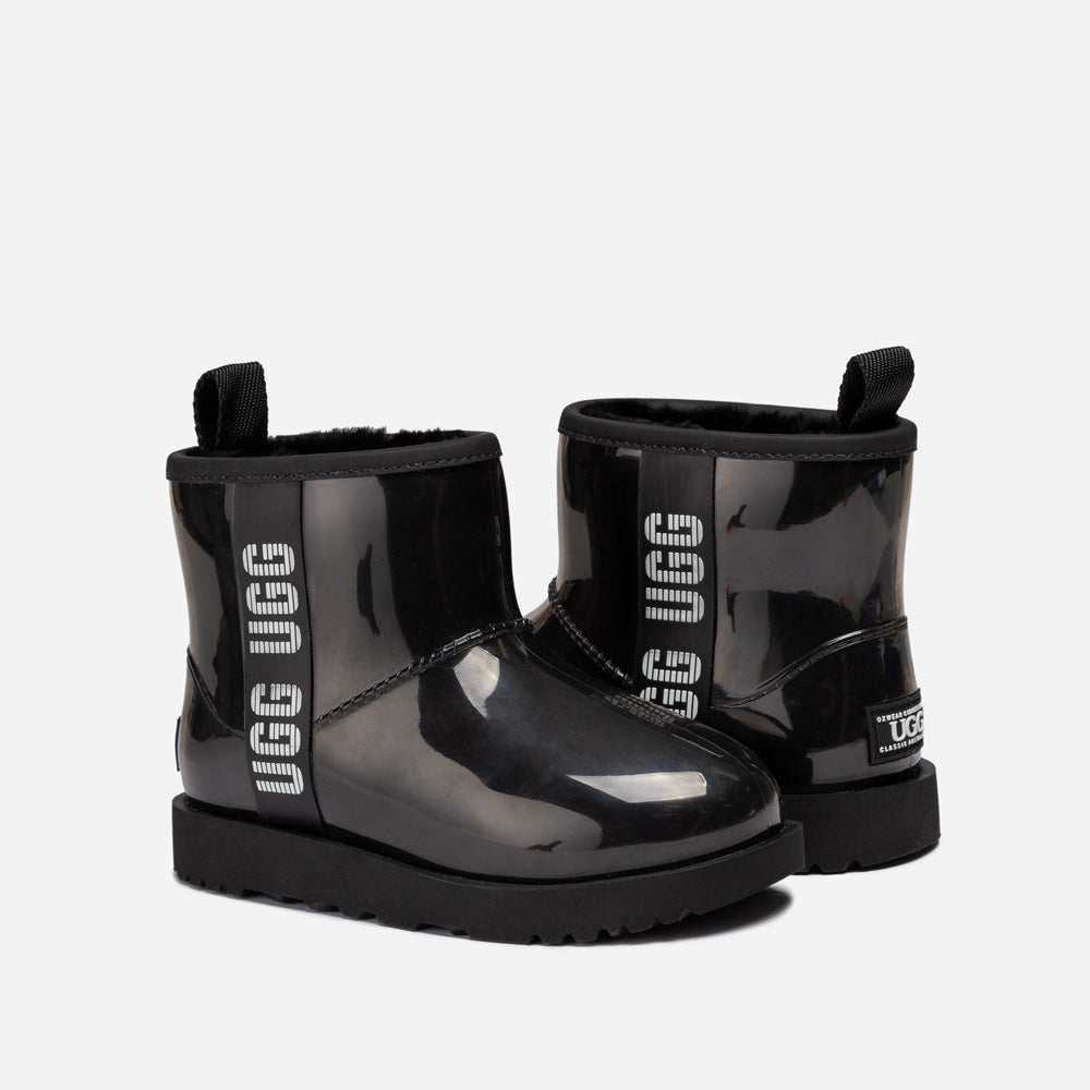 Ugg Classic Kids Clear Boots (Waterproof) (Glow in The Dark)-KIDS UGG-PEROZ Accessories