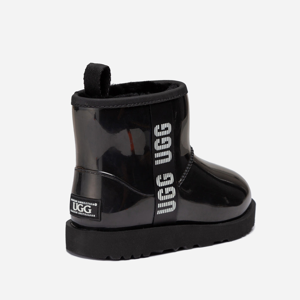 Ugg Classic Kids Clear Boots (Waterproof) (Glow in The Dark)-KIDS UGG-PEROZ Accessories