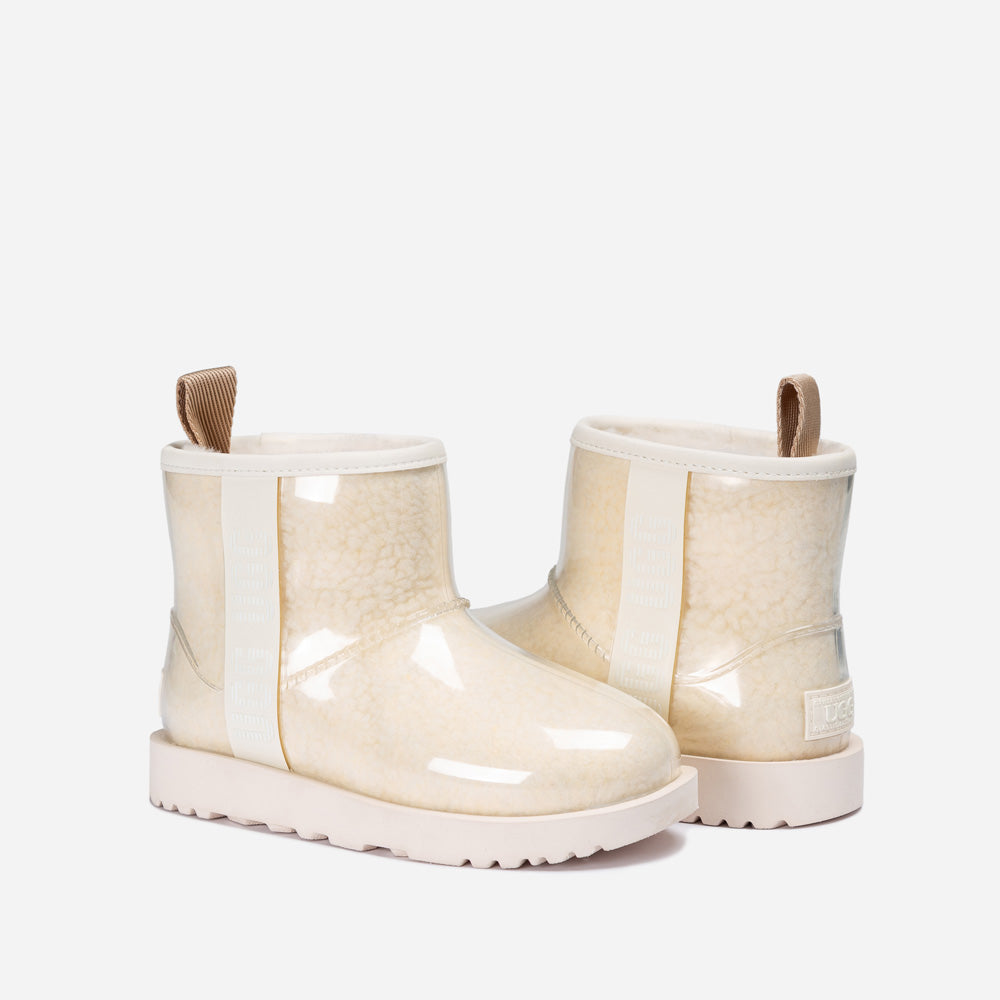 Ugg Classic Kids Clear Boots (Waterproof) (Glow in The Dark)-KIDS UGG-PEROZ Accessories