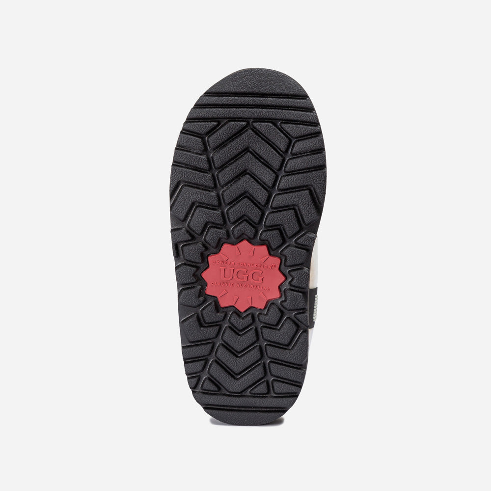 Ugg Classic Kids Clear Mini Boots (Waterproof) (Glow In Dark Logo)-KIDS UGG-PEROZ Accessories