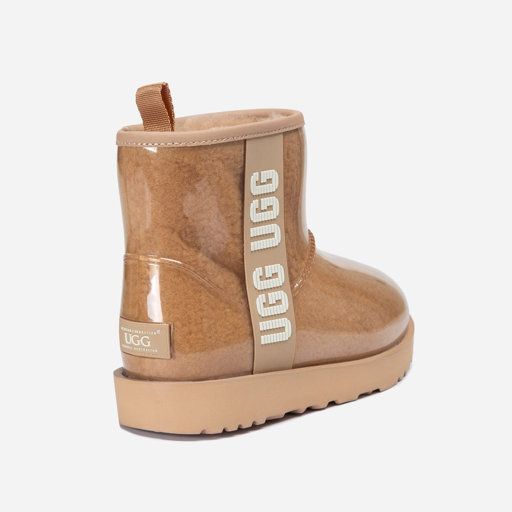 Ugg Classic Kids Clear Boots (Waterproof) (Glow in The Dark)-KIDS UGG-PEROZ Accessories