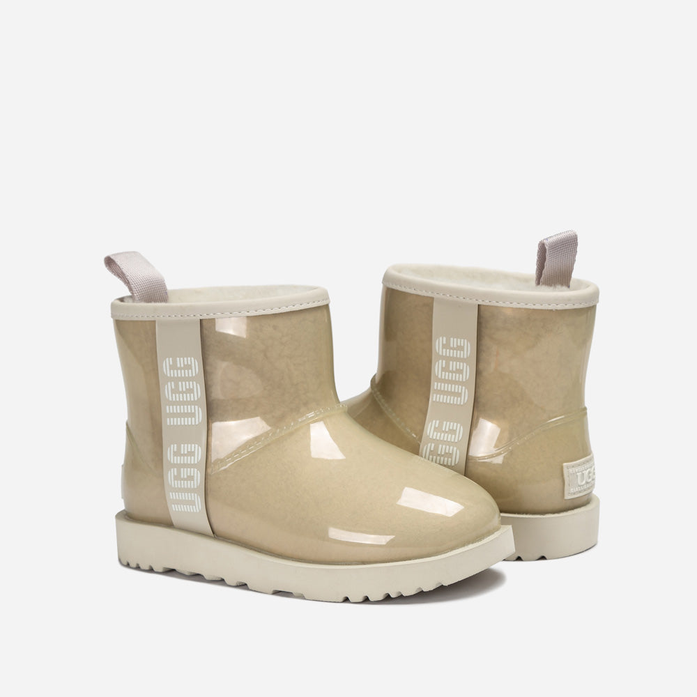 Ugg Classic Kids Clear Boots (Waterproof) (Glow in The Dark)-KIDS UGG-PEROZ Accessories