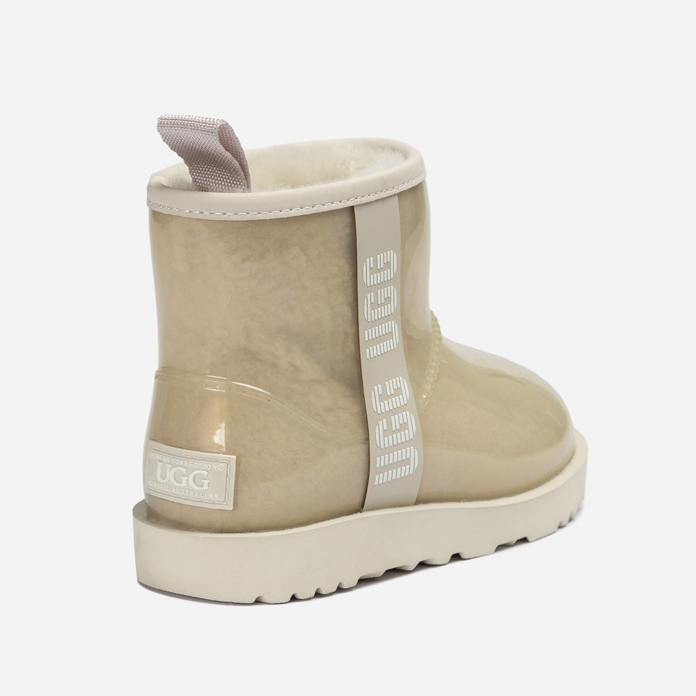 Ugg Classic Kids Clear Boots (Waterproof) (Glow in The Dark)-KIDS UGG-PEROZ Accessories