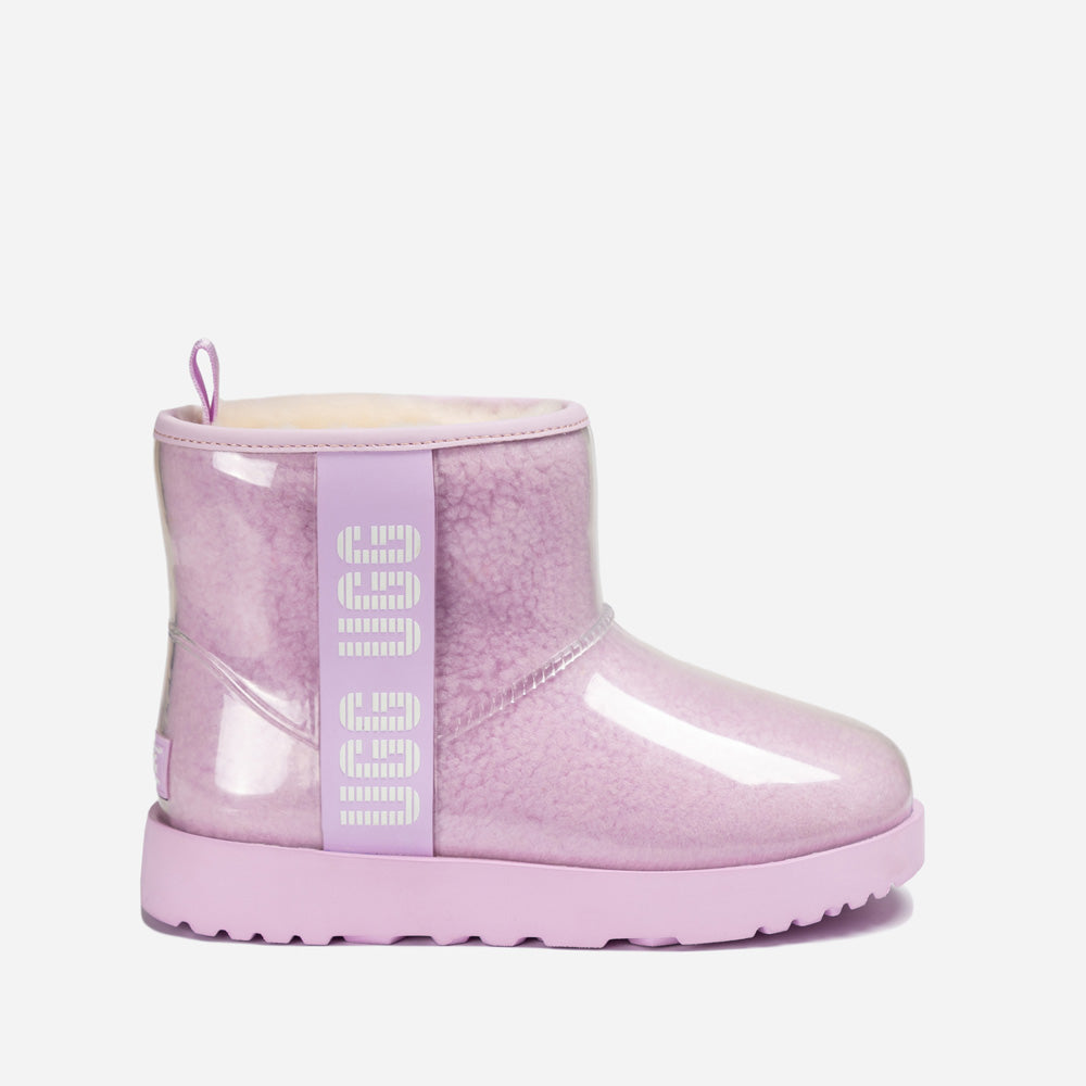 Ugg Classic Kids Clear Boots (Waterproof) (Glow in The Dark)-KIDS UGG-PEROZ Accessories