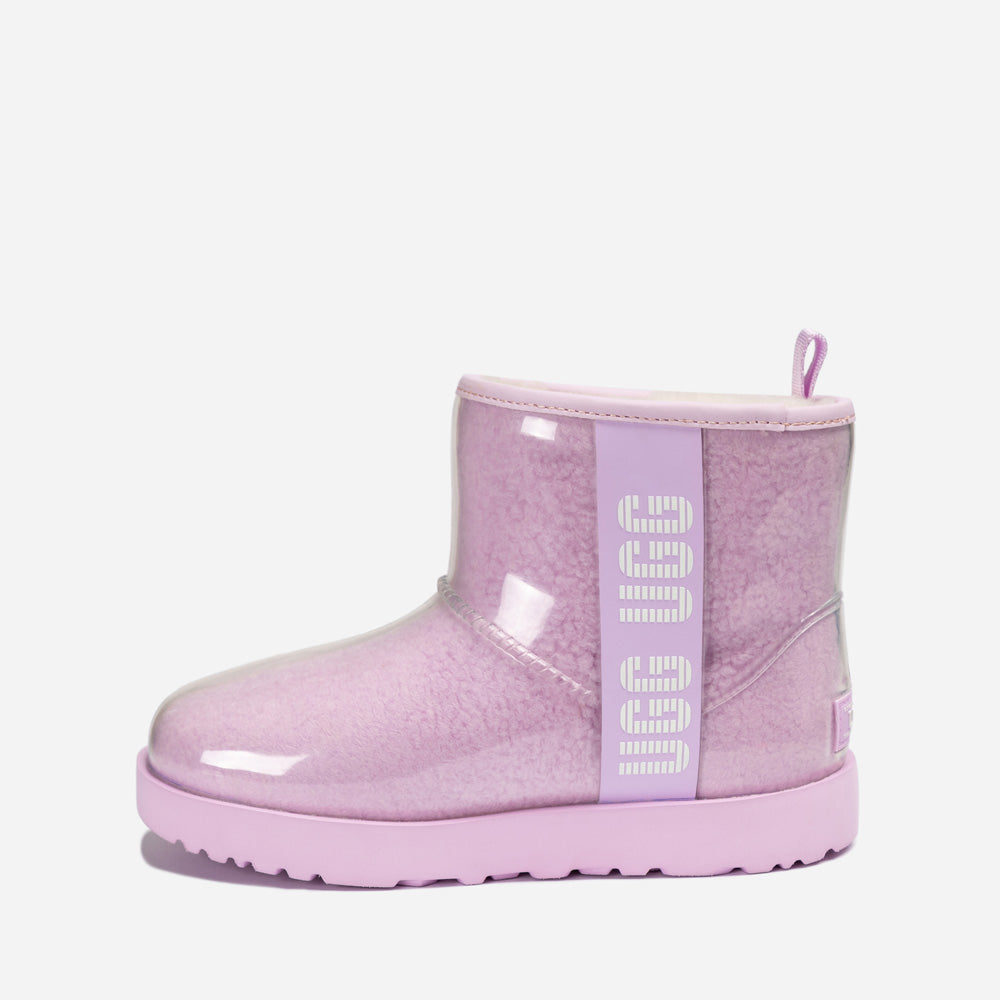 Ugg Classic Kids Clear Boots (Waterproof) (Glow in The Dark)-KIDS UGG-PEROZ Accessories
