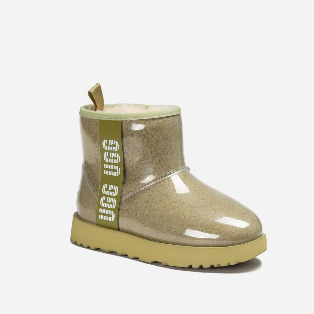Ugg Classic Kids Clear Boots (Waterproof) (Glow in The Dark)-KIDS UGG-PEROZ Accessories