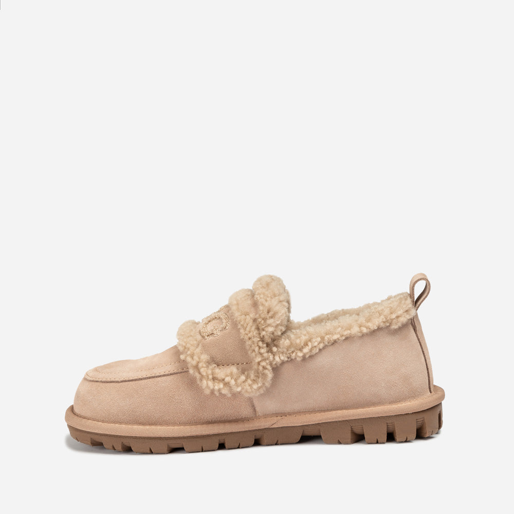 Ugg Violet Shearling Loafer-PEROZ Accessories