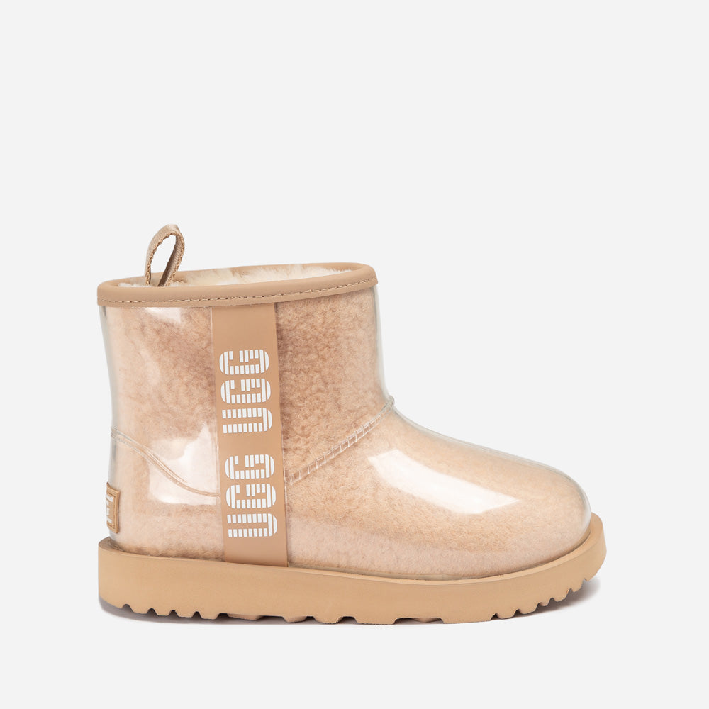 Ugg Classic Kids Clear Boots (Waterproof) (Glow in The Dark)-KIDS UGG-PEROZ Accessories