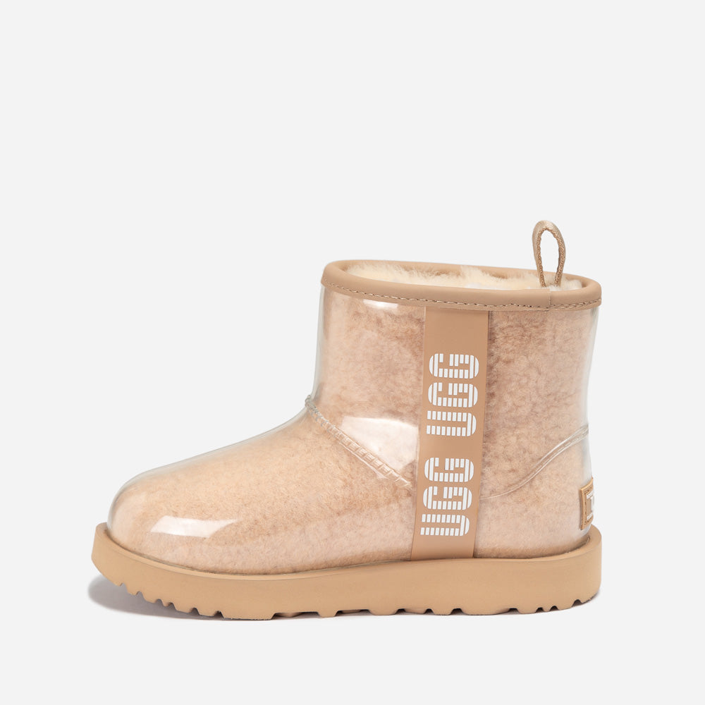 Ugg Classic Kids Clear Boots (Waterproof) (Glow in The Dark)-KIDS UGG-PEROZ Accessories