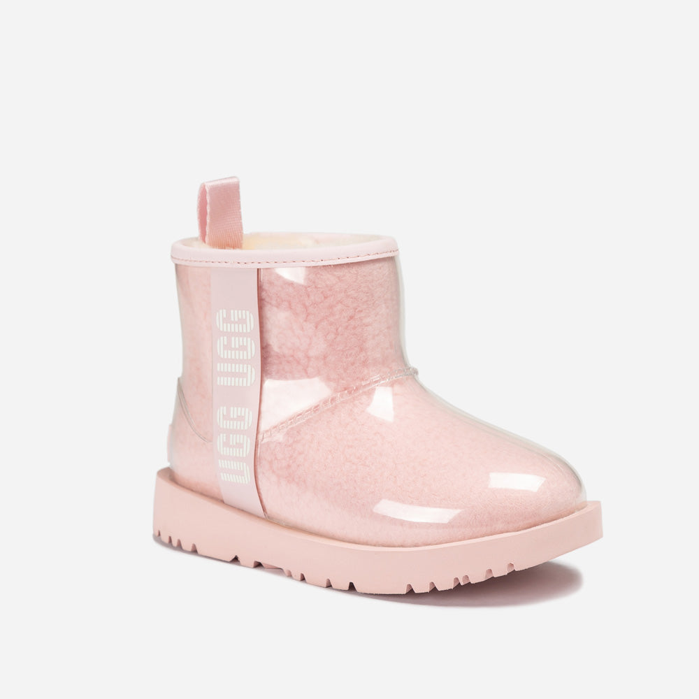 Ugg Classic Kids Clear Boots (Waterproof) (Glow in The Dark)-KIDS UGG-PEROZ Accessories