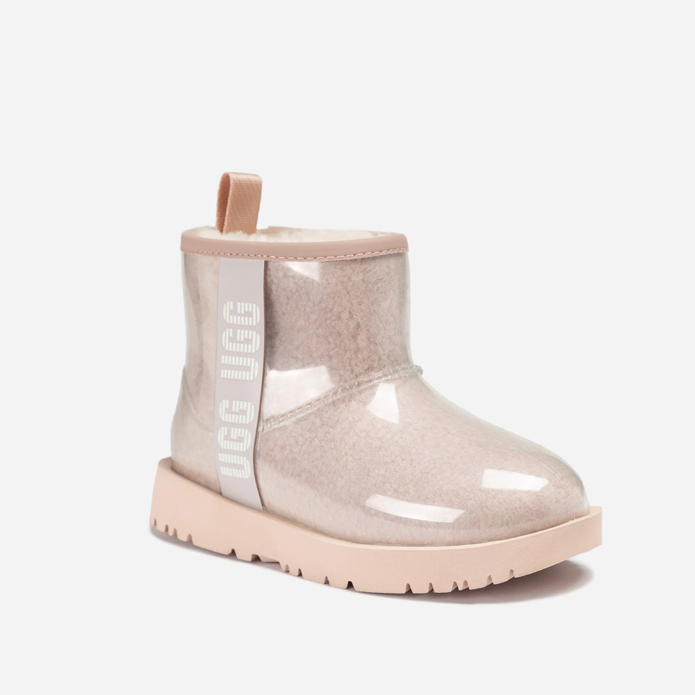 Ugg Classic Kids Clear Boots (Waterproof) (Glow in The Dark)-KIDS UGG-PEROZ Accessories