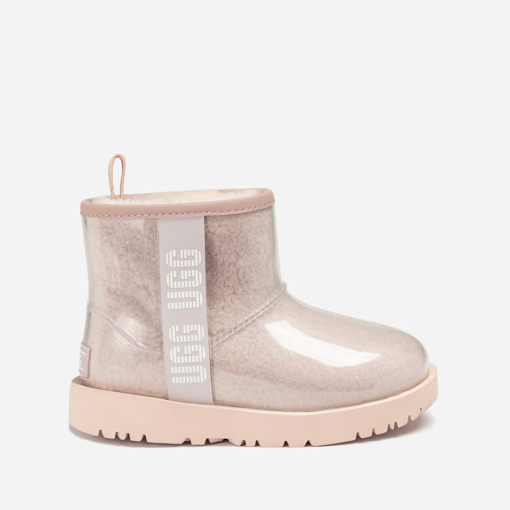 Ugg Classic Kids Clear Boots (Waterproof) (Glow in The Dark)-KIDS UGG-PEROZ Accessories