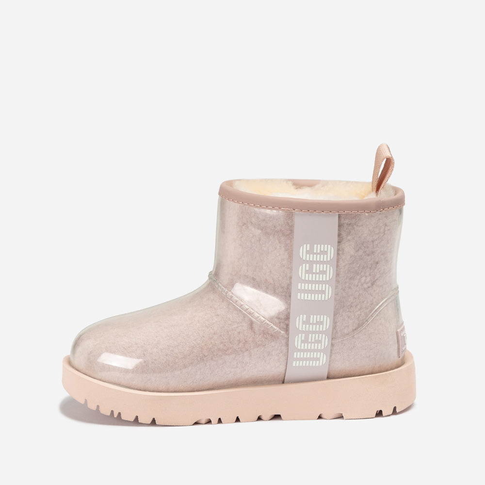 Ugg Classic Kids Clear Boots (Waterproof) (Glow in The Dark)-KIDS UGG-PEROZ Accessories
