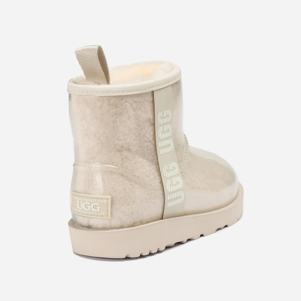 Ugg Classic Kids Clear Boots (Waterproof) (Glow in The Dark)-KIDS UGG-PEROZ Accessories