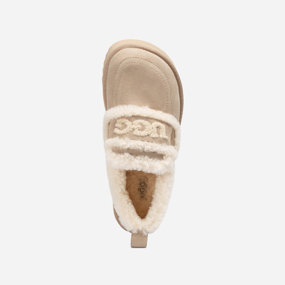 Ugg Violet Shearling Platform Loafer-PEROZ Accessories