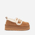 Ugg Violet Shearling Platform Loafer-PEROZ Accessories
