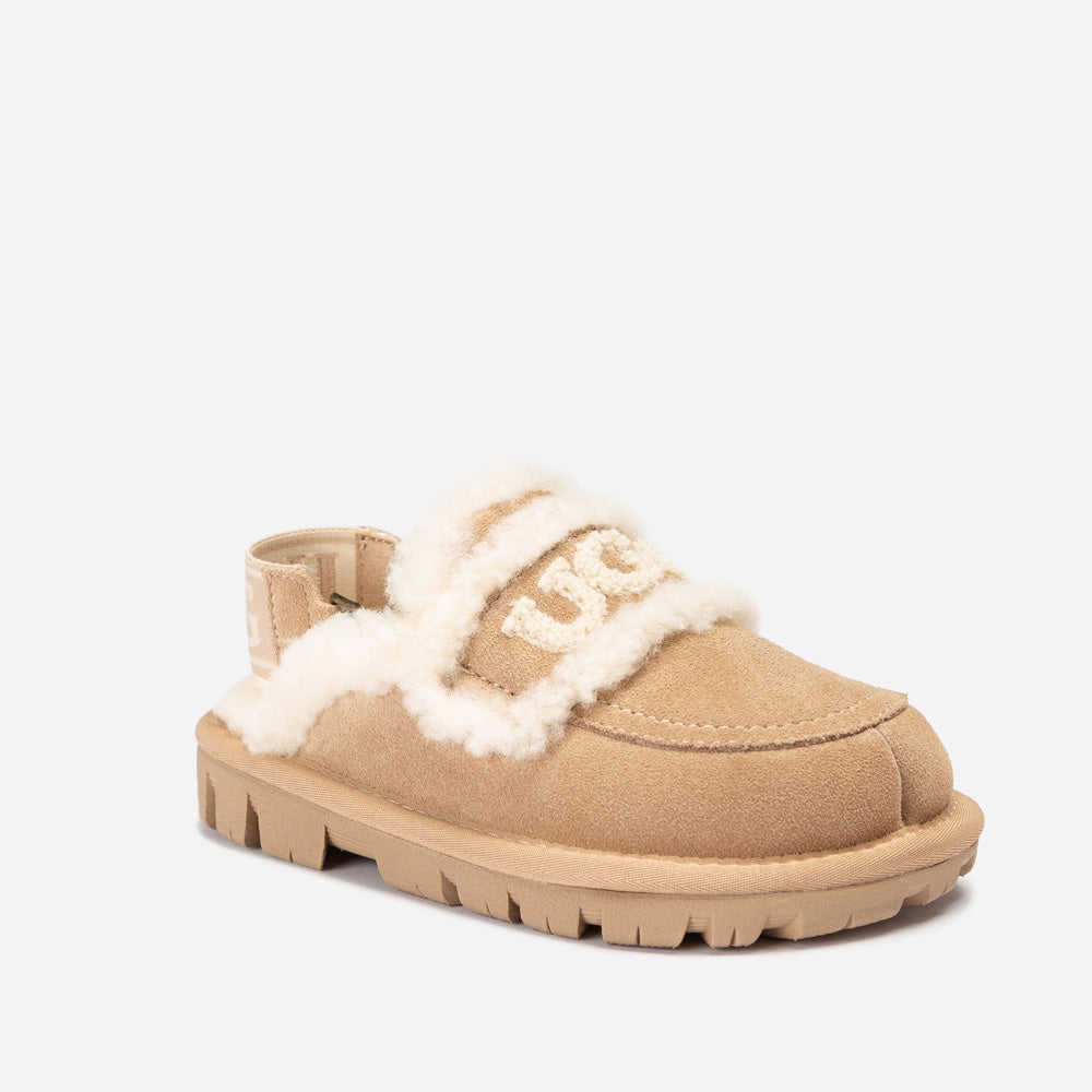 Ugg Kids Violet Shearling Slipper (Detachable Feature)-KIDS UGG-PEROZ Accessories