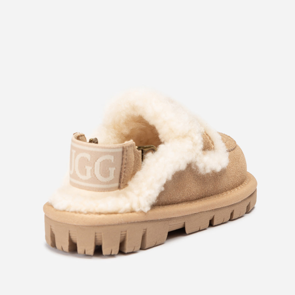 Ugg Kids Violet Shearling Slipper (Detachable Feature)-KIDS UGG-PEROZ Accessories