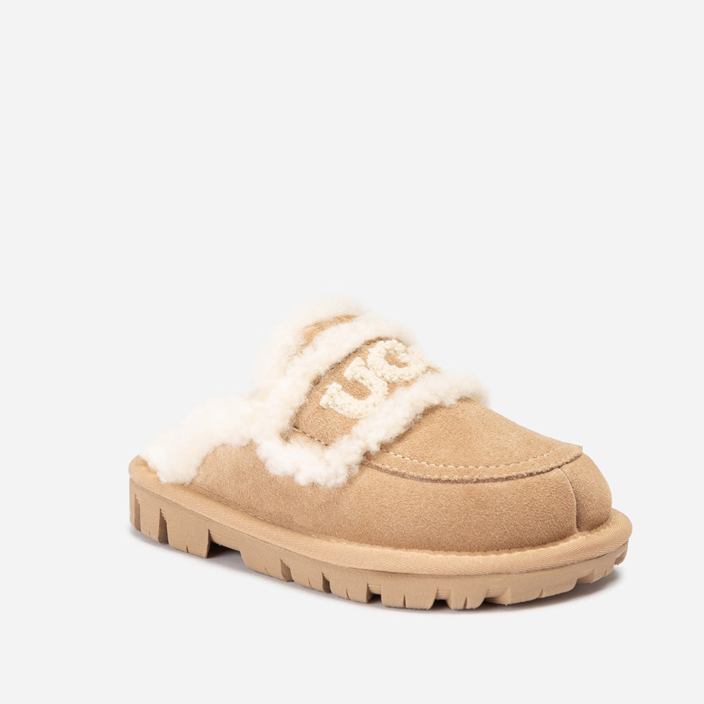 Ugg Kids Violet Shearling Slipper (Detachable Feature)-KIDS UGG-PEROZ Accessories