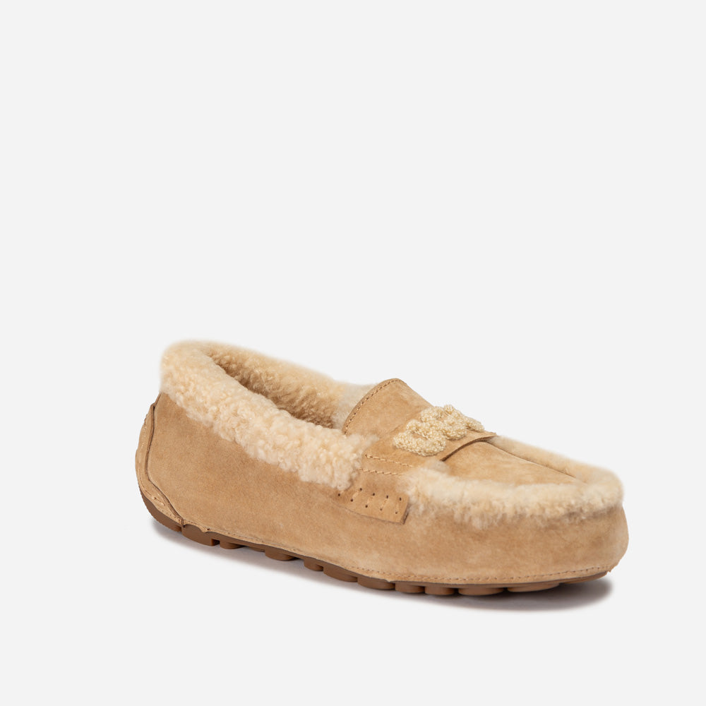 Violet Shearling Moccasin-PEROZ Accessories