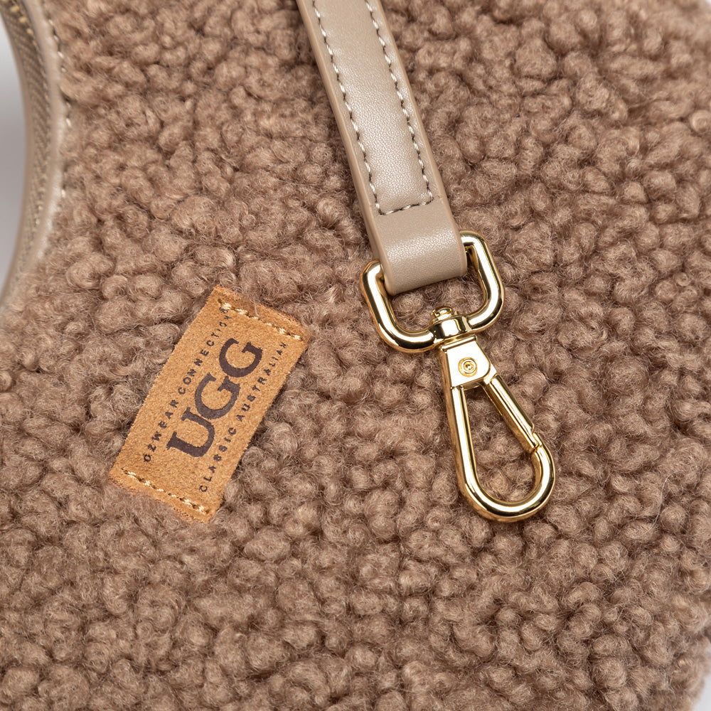 Ugg Momo Shearling Shoulder Bag-PEROZ Accessories