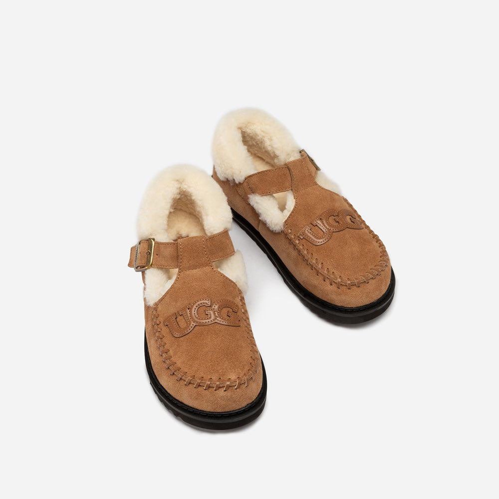 Ugg Mary Jane-Women Moccasins Loafers-PEROZ Accessories