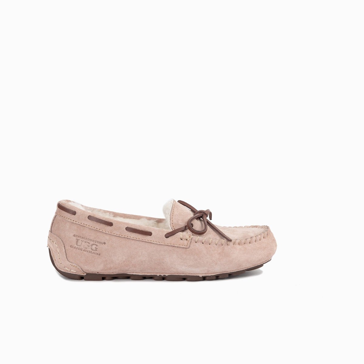 Ugg Romy Ladies Moccasin (Inner Wedge)-Loafers & Moccasins-PEROZ Accessories