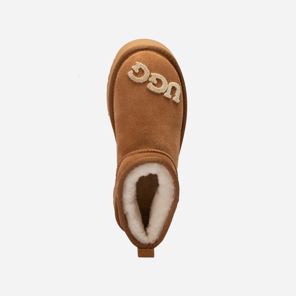 Ugg Classic Dana Emb Logo Platform Ultra Boot-Women UGG-PEROZ Accessories