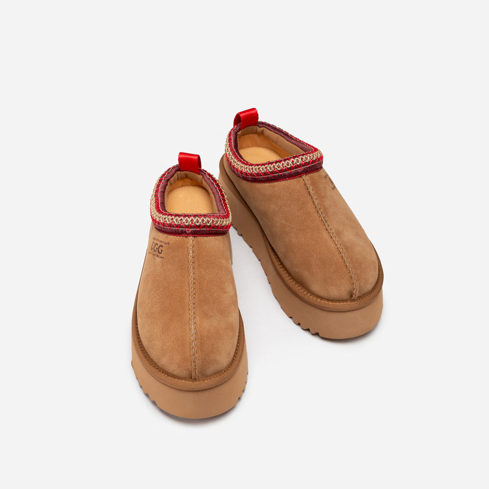 Ugg Sydney Spring Platform Slipper (Water Resistant) (Detachable Wool Insole)-Women Slippers-PEROZ Accessories