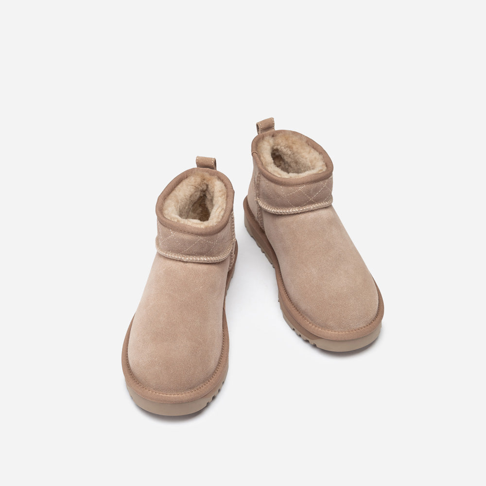 Ugg Classic Matelasse Ultra Mini Boot-Women UGG-PEROZ Accessories