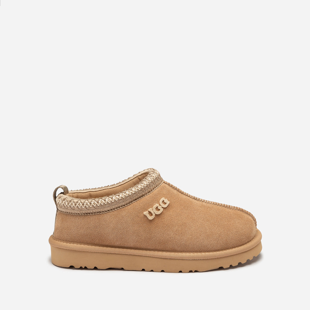 Ugg Sydney Emb Logo Slipper-Unisex Classic UGG Slippers-PEROZ Accessories