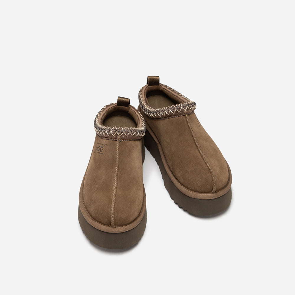 Ugg Sydney Spring Platform Slipper (Water Resistant) (Detachable Wool Insole)-Women Slippers-PEROZ Accessories