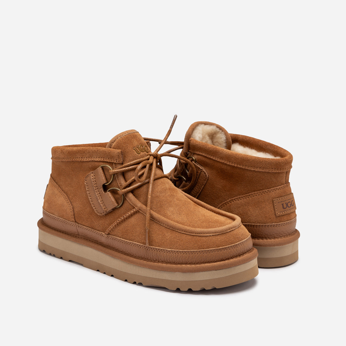 Ugg Bendigo Lace-Up Boot-Mens Fashion Boots-PEROZ Accessories