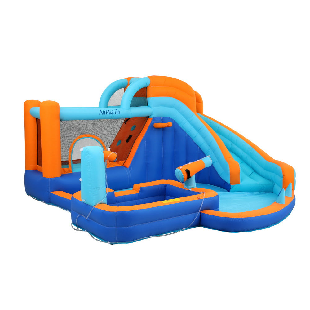 AirMyFun Kids Inflatable Pool Water Slide Park Jumping Castle Bounce 382X381CM-Baby & Kids > Baby & Kid&