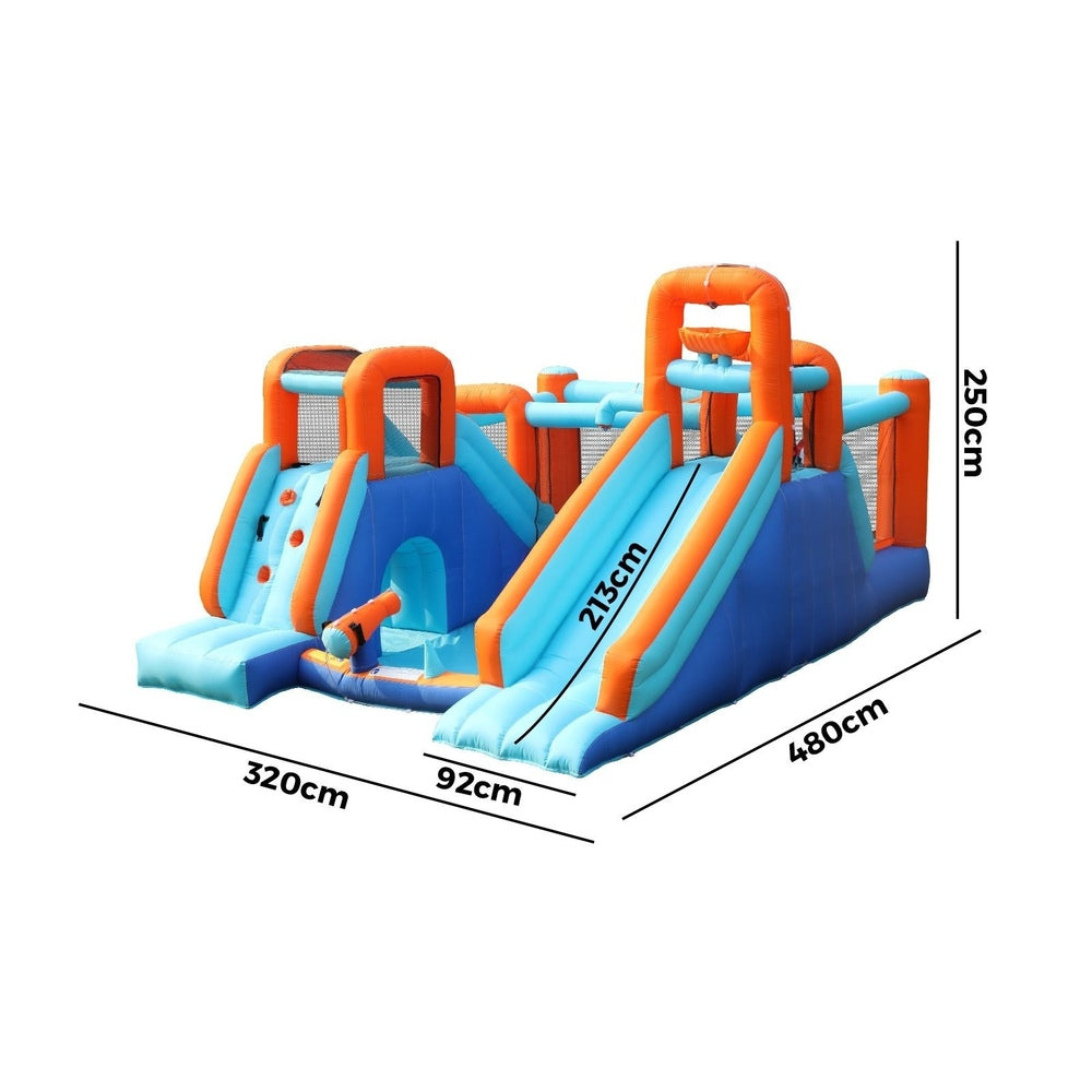AirMyFun 12 Play Zones Inflatable Water Slide Park Jumping Castle Bounce House-Water Play Toys-PEROZ Accessories