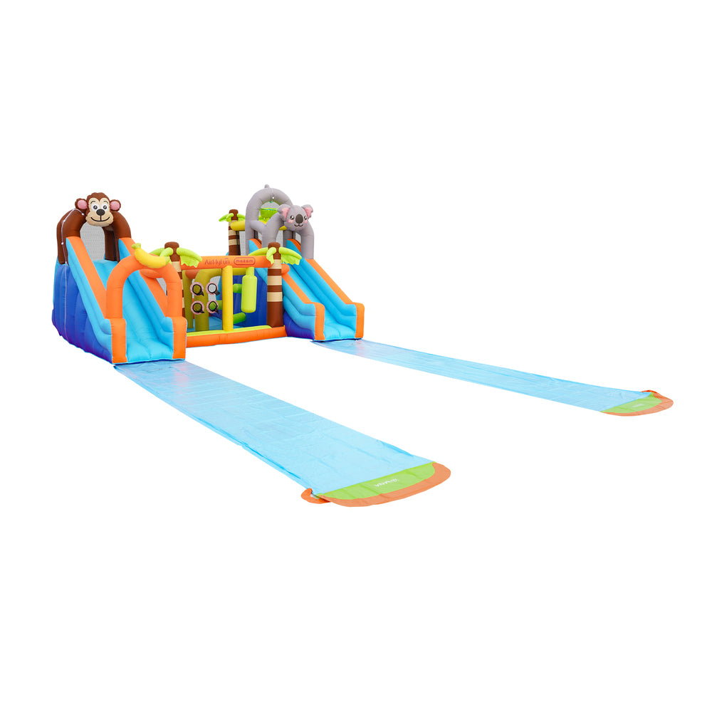 AirMyFun 12 Play Zones Inflatable Animal Theme Jumping Castle-Inflatable Toys-PEROZ Accessories