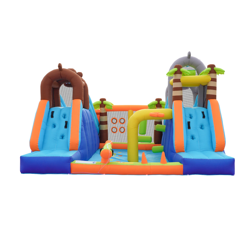 AirMyFun 12 Play Zones Inflatable Animal Theme Jumping Castle-Inflatable Toys-PEROZ Accessories