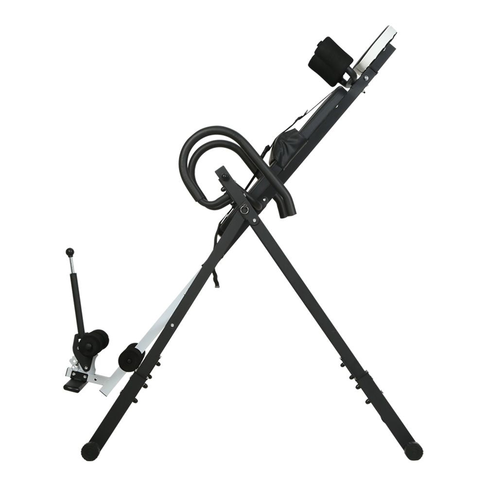 Everfit Inversion Table Gravity Exercise Inverter Back Stretcher Home Gym Grey-Sports & Fitness > Fitness Accessories-PEROZ Accessories
