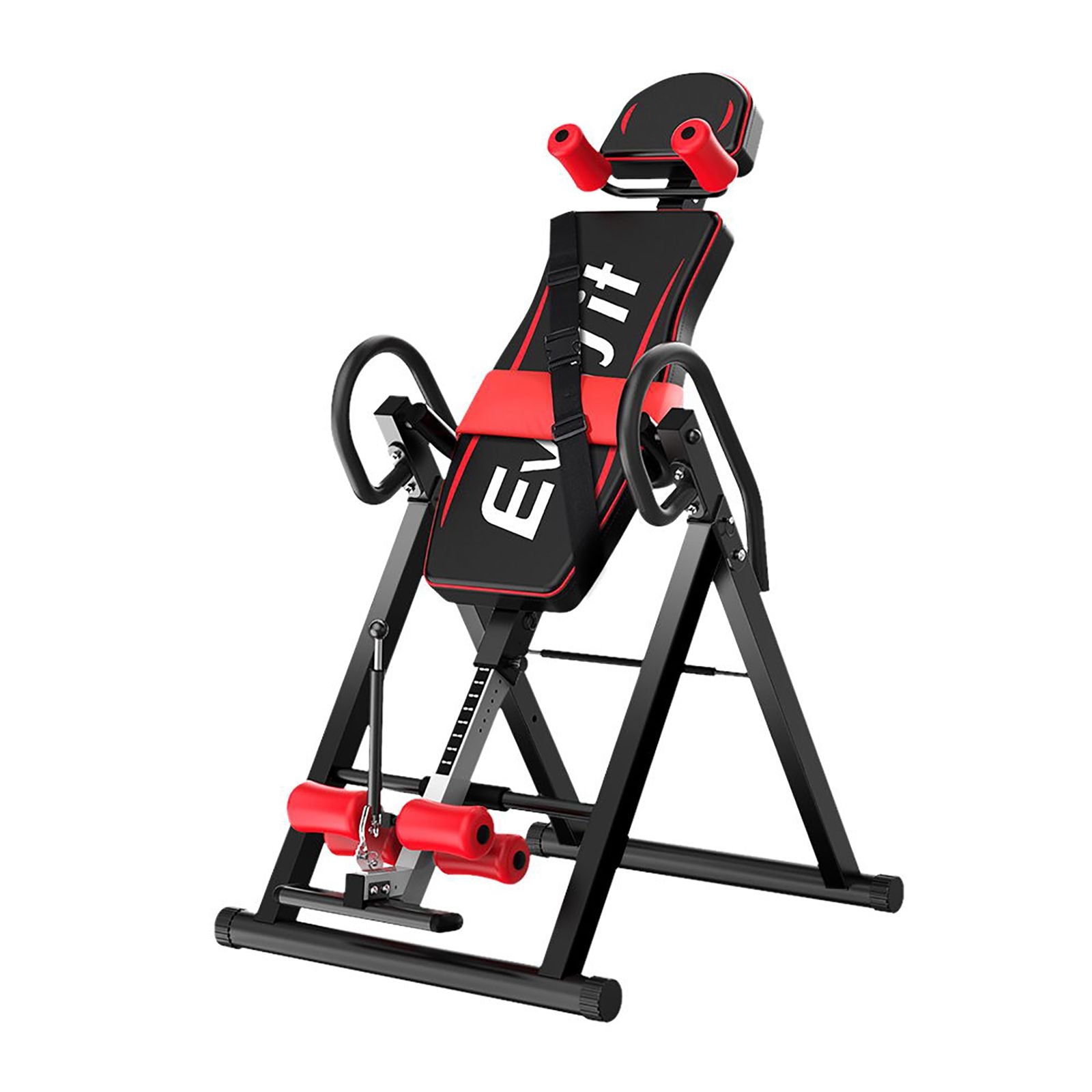 Everfit Inversion Table Gravity Exercise Inverter Back Stretcher Home Gym Black-Sports & Fitness > Fitness Accessories-PEROZ Accessories