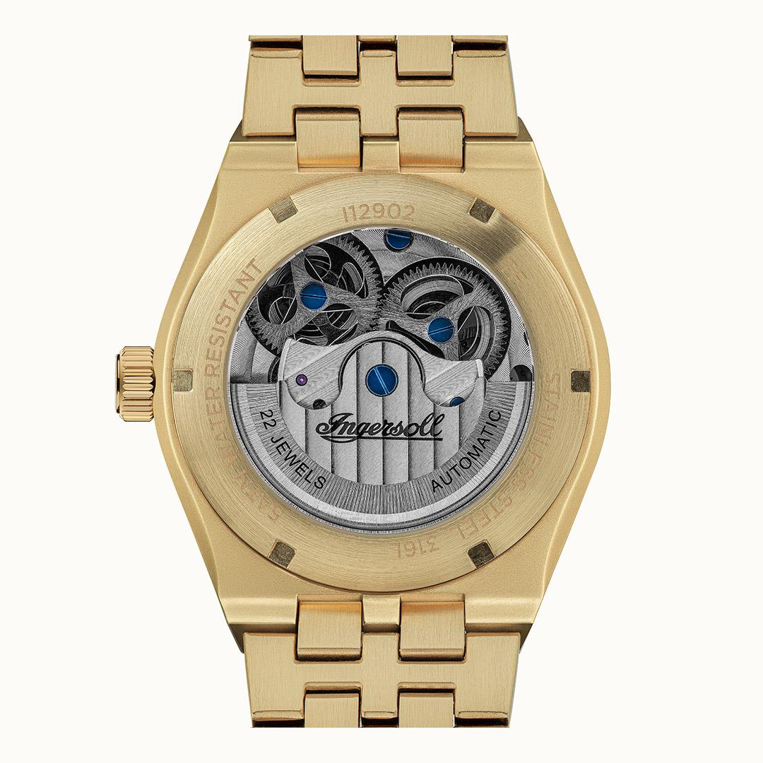 Ingersoll The Broadway Gold Watch-PEROZ Accessories