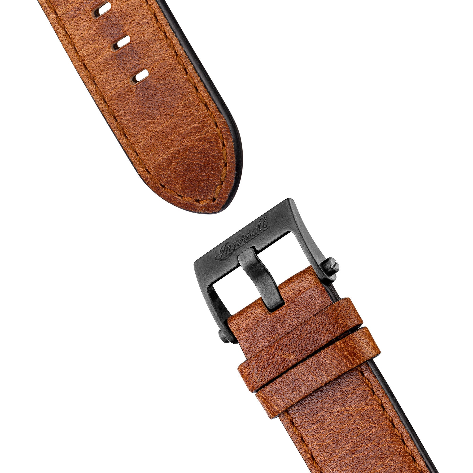 Ingersoll The Freestyle Automatic Brown Leather Strap Watch-PEROZ Accessories