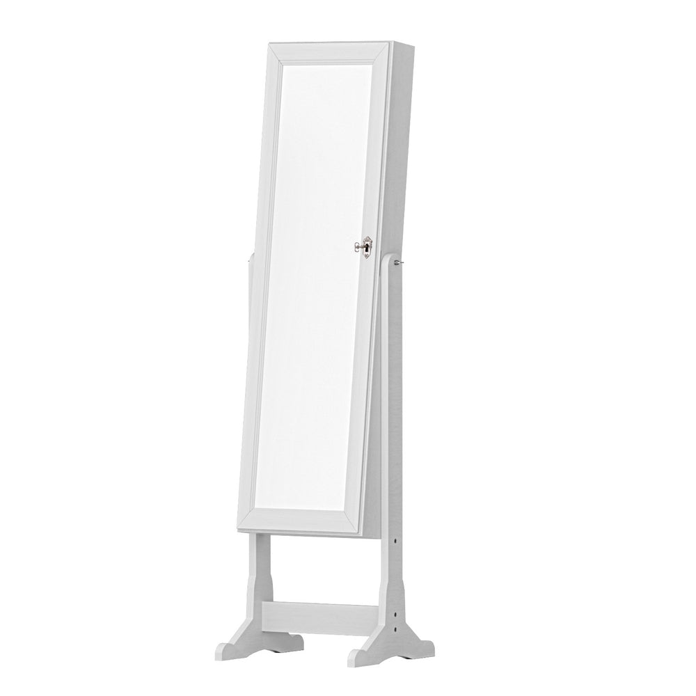 Artiss Jewellery Cabinet Mirror Free Standing-Home & Garden > Storage > Storage Cabinets & Lockers-PEROZ Accessories